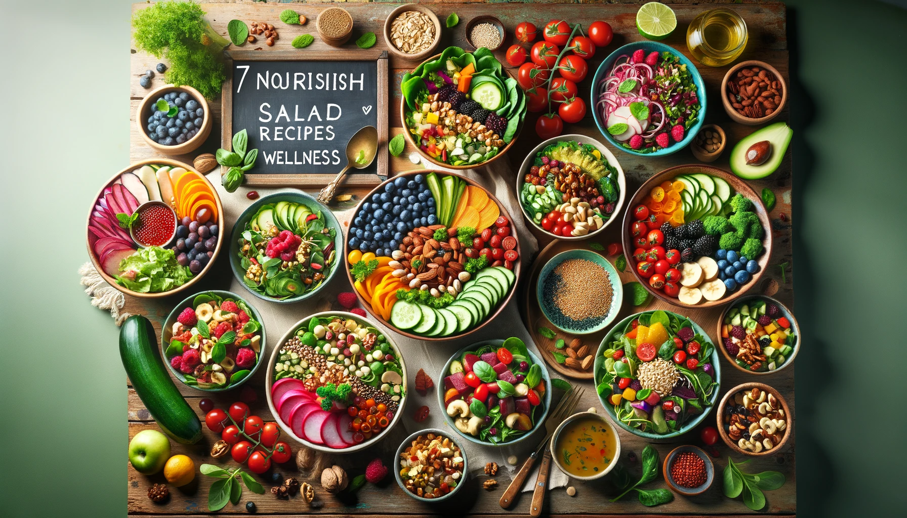 7 Nourishing Salad Recipes for Wellness